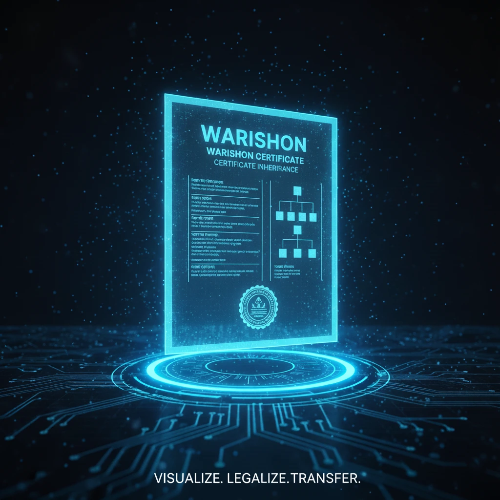 ওয়ারিশান সনদ ec